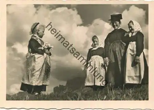 Dalla Valle di Funes - Foto-AK Grossformat 40er Jahre - Photograph Wolfram Knoll - Verlag J. F. Amonn Bolzano Nr. 35193