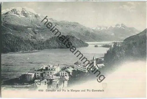 Campfer mit Piz la Margna und Piz Corvatsch - Verlag Wehrli AG Kilchberg