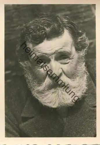 Dalla Valle d' Ultimo - Charakterkopf - Foto-AK Grossformat 40er Jahre - Photograph Wolfram Knoll - Verlag J. F. Amonn B