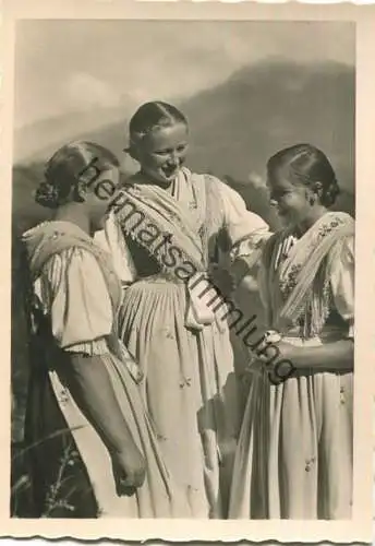 Da Merano - Junge Mädchen - Foto-AK Grossformat 40er Jahre - Photograph Wolfram Knoll - Verlag Amonn Bolzano Nr. 33523