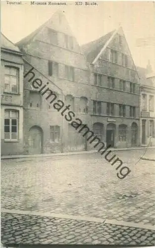 Tournai - Maisons Romanes