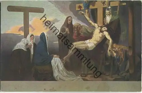 Kreuzwegstation - Künstlerkarte Gebhard Fugel - Verlag Max Hirmer München