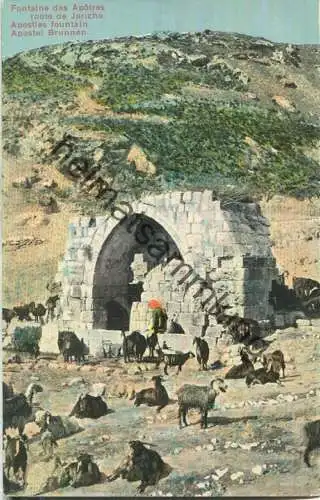 Fontaine des Apotres - route de Jericho - Apostel Brunnen