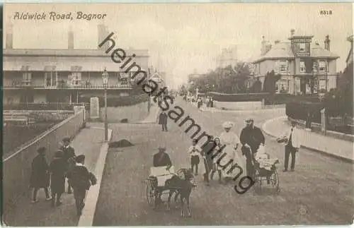 Bognor - Aldwick Road - Ziegen-Gespann - Edition Brian Burgess Bognor
