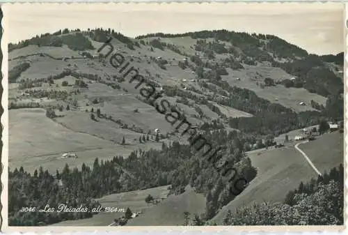Les Pleiades - Foto-Ansichtskarte - Edition O. Sartori Lausanne