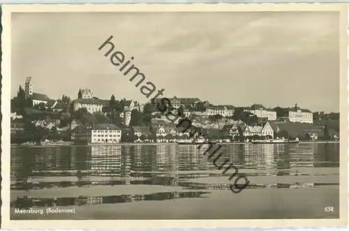 Meersburg - Foto-Ansichtskarte - Verlag Erwin Burda Freiburg