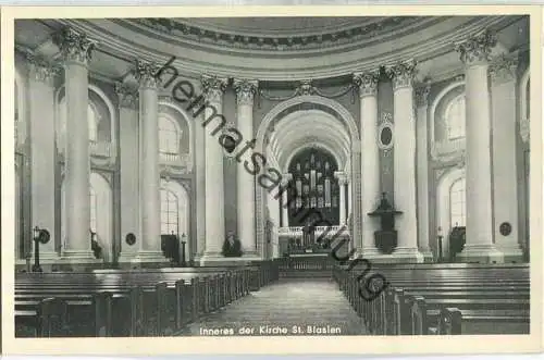 St. Blasien - Inneres der Kirche - Verlag Bopele St. Blasien