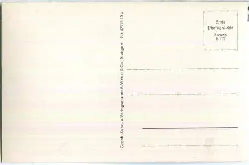 Der Rheinfall bei Schaffhausen - Foto-Ansichtskarte - Verlag A. Weber & Co. Stuttgart