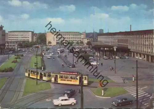 Bochum - Hauptbahnhof - AK Grossformat