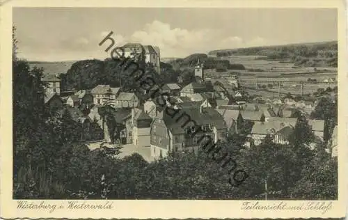 Westerburg im Westerwald  - Teilansicht - Verlag Zigarrenhaus Max Wengenroth
