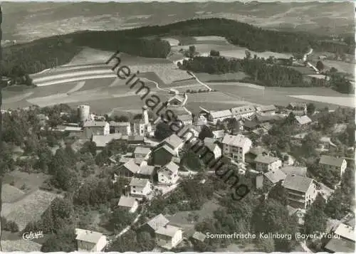 Kollnburg - Luftbild - Foto-Ansichtskarte - Cramers Kunstanstalt KG Dortmund
