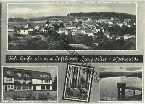 Langweiler - Hochwald - Erholungsheim Marienhöh - Verlag Gerhard Hosser Idar-Oberstein