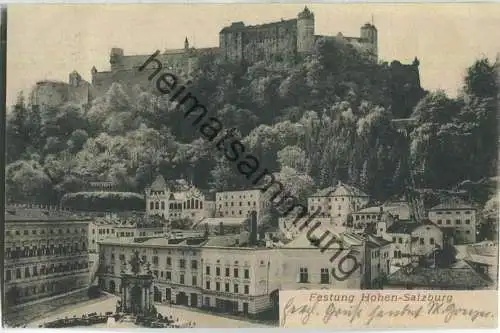 Festung Hohen-Salzburg - Verlag Würthle & Sohn Salzburg