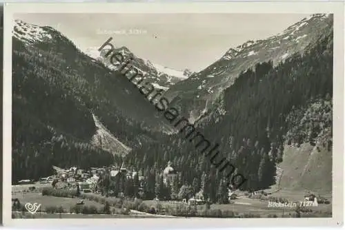 Böckstein bei Badgastein mit Nassfeldtal und Schareck - Foto-Ansichtskarte - Cosy-Verlag Salzburg