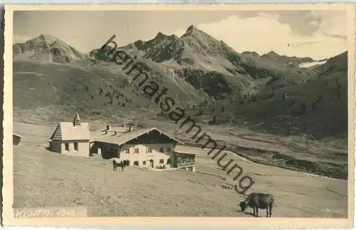 Kühtai - Alpengasthof 1942 - Foto-Ansichtskarte - Verlag Much Heiss Innsbruck