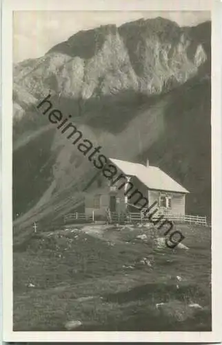 Oberzalim Hütte - Foto-Ansichtskarte - Verlag Felix Luib Strassburg