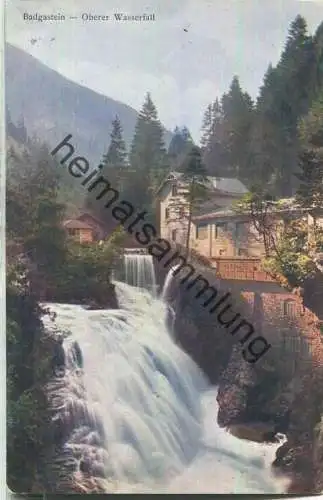 Badgastein - Oberer Wasserfall - Hochland Kunstdruckkarte Nr. 638