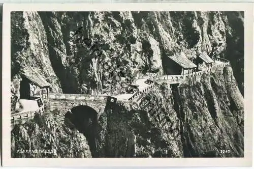 Flexenstrasse - Foto-Ansichtskarte - Verlag Risch-Lau Bregenz