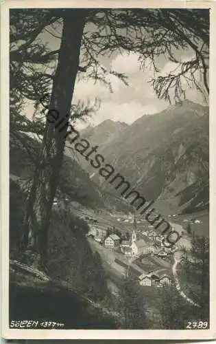 Sölden - Foto-Ansichtskarte - Verlag Much Heiss Innsbruck