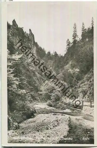 Gross Hollenstein - Partie in der Seeau - Foto-Ansichtskarte - Verlag J. Gröckler Gr. Hollenstein