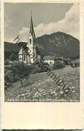 Laas am Gailberg - Foto-Ansichtskarte - Verlag P. Ledermann Wien