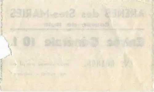 Frankreich - Arenes des Stes-Maries - Course de nuit - Entree generale 10f