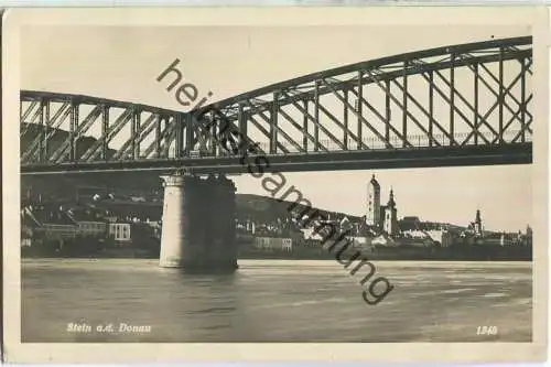 Stein an der Donau - Foto-Ansichtskarte - Postkartenverlag Donauland Wien