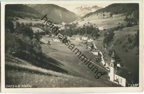 Gries am Brenner - Foto-Ansichtskarte - Verlag Much Heiss Innsbruck 1930