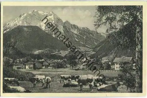 Mayrhofen mit Grünberg - Foto-Ansichtskarte - Verlag A. Schöllhorn Innsbruck