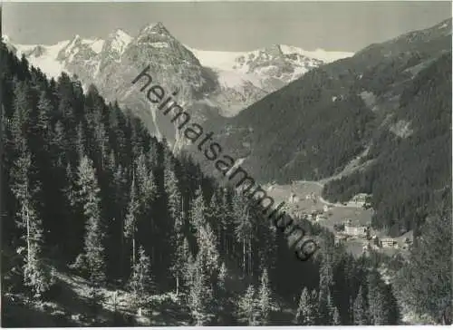 Trafoi - Foto-Ansichtskarte - Edizioni Ghedina Cortina 50er Jahre