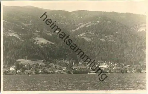 Blick auf Sattendorf - Foto-Ansichtskarte 1955