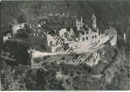 Ruine Landskron - Foto-Ansichtskarte - Luftbildverlag Hitschfeld Spittal 50er Jahre