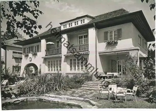 Haus Gastein - Ignaz-Rieder-Kai 25 - Foto-Ansichtskarte 1955