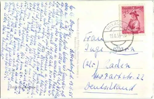 Sattendorf - Foto-Ansichtskarte - Verlag Franz Schilcher Klagenfurt