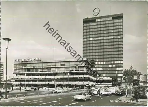 Berlin - Europa Center - Foto-Ansichtskarte