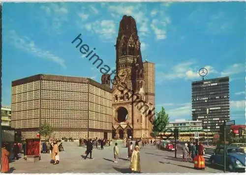 Berlin - Alte und neue Kaiser-Wilhelm-Gedächtniskirche und Europa-Center - Verlag Krüger