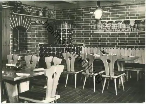 Berlin - Ermelerhaus - Raabediele - Berliner Zimmer - Foto-Ansichtskarte - Planet-Verlag Berlin 70er Jahre