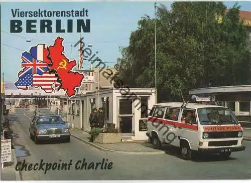 Berlin - Checkpoint Charlie - Verlag Schöning & Co. + Gebrüder Schmidt Berlin