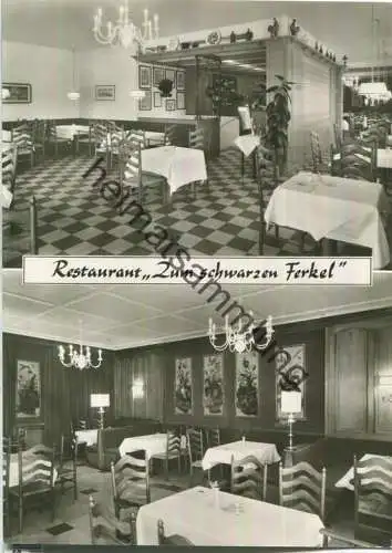 Berlin - Restaurant zum schwarzen Ferkel - Inhaber G. Marti - Nollendorfplatz 2-4 - Verlag Max O'Brien Berlin