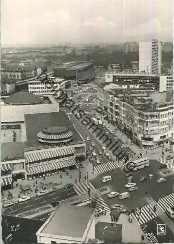 Berlin - Kurfürstendamm und Bahnhof Zoo - Foto-Ansichtskarte - Verlag Klinke & Co. Berlin