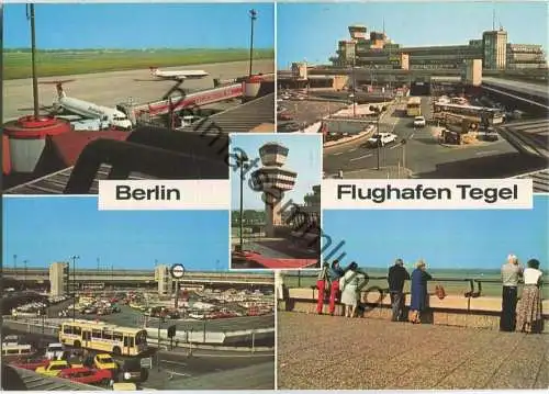 Berlin - Flughafen Tegel - AK Grossformat - Verlag Kunst und Bild Berlin