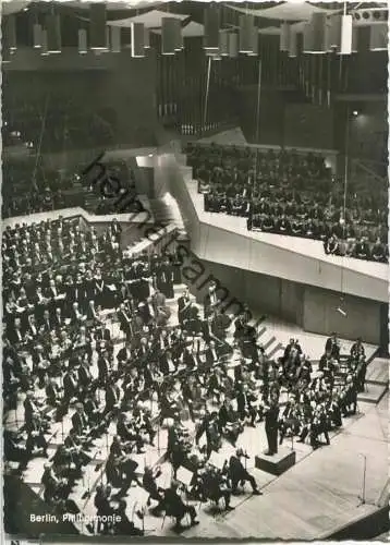 Berlin - Philharmonie - Innenansicht - Foto-Ansichtskarte - Verlag Kunst und Bild Berlin