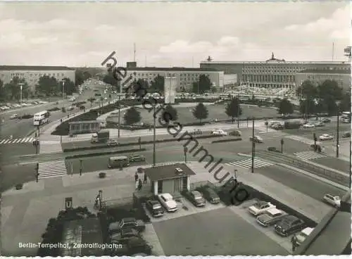 Berlin - Zentralflughafen - Foto-Ansichtskarte - Verlag Kunst und Bild Berlin
