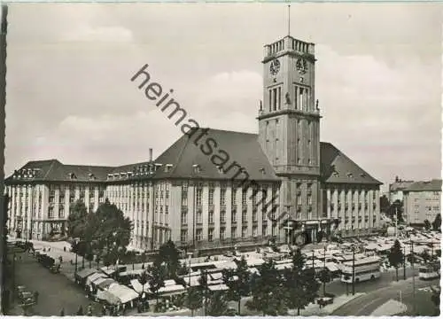 Berlin - Schöneberger Rathaus - Bus - Foto-Ansichtskarte - Verlag Herbert Maschke Berlin