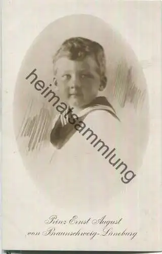 Prinz Ernst August von Braunschweig-Lüneburg - Verlag Wilhelm Sievers Braunschweig