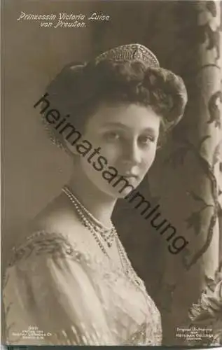 Prinzessin Victoria Luise von Preussen - Verlag Gustav Liersch Berlin - Phot. Keturah Collings London