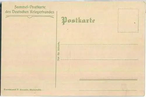 Prinz Wilhelm von Preussen - Verlag F. Kemnitz Eberswalde - Sammel-Postkarte des Deutschen Kriegerbundes