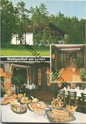 Lauf an der Pegnitz - Waldgasthof am Letten - Besitzer Familie Wittmann - Schwarz-Verlag GmbH Waldkirch