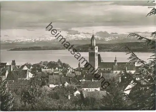 Überlingen - Alpenblick - Foto-Ansichtskarte - Verlag Foto Lauterwasser Überlingen