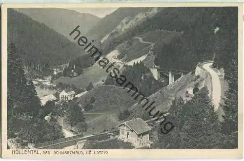 Höllental - Höllsteig - Verlag Gebr. Metz Tübingen